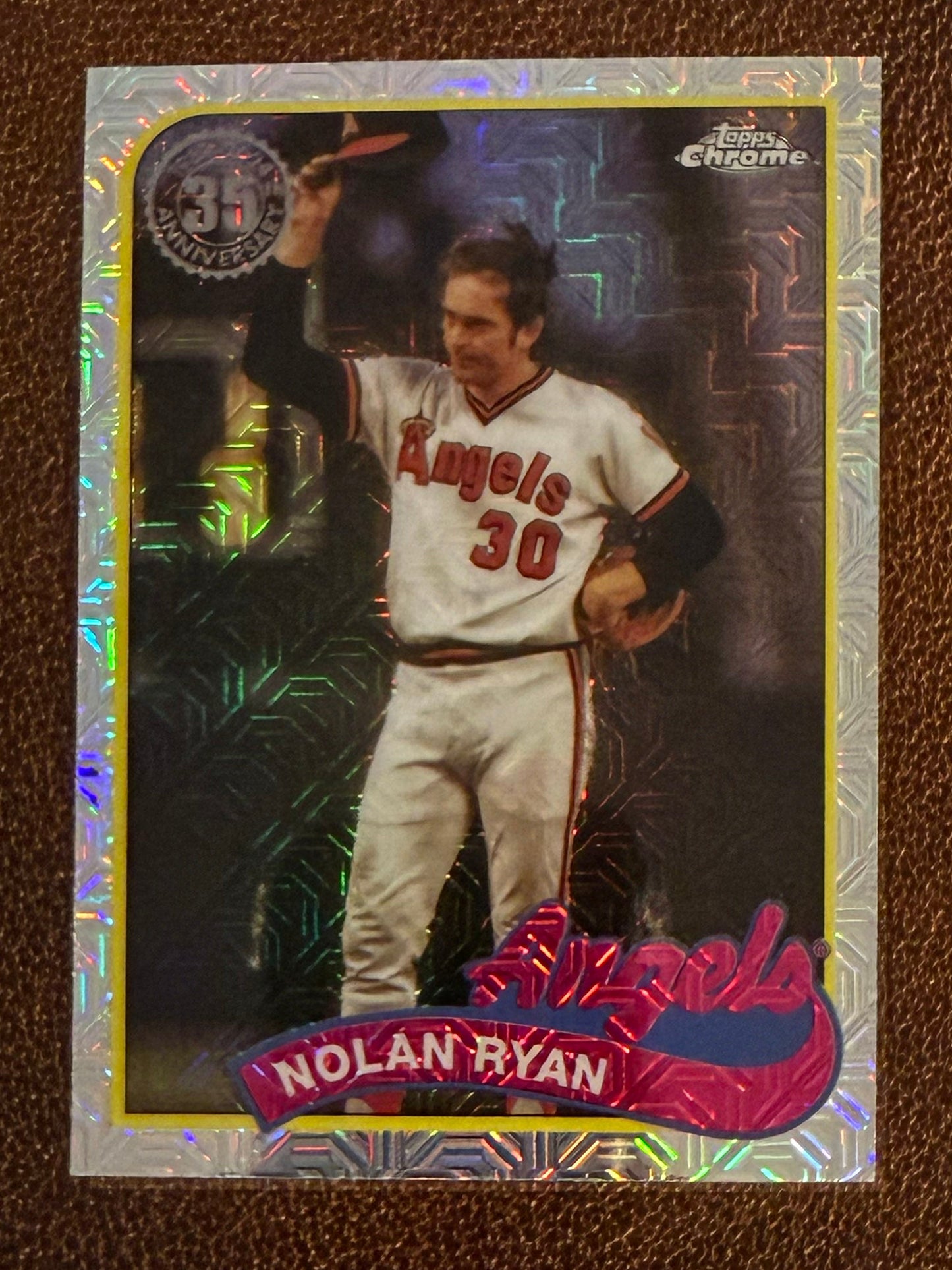 Nolan Ryan - 2024 Topps Update - Silver Pack Mojo Refractor - Angels