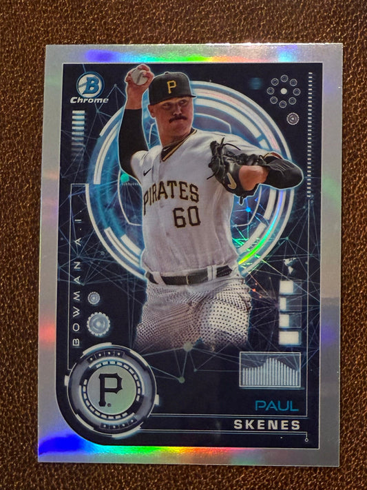 Paul Skenes - 2024 Bowman - Bowman AI - Pirates