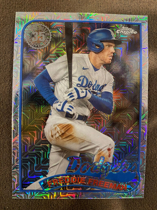 Freddie Freeman - 2024 Topps Series 1 - Silver Pack Mojo - Dodgers
