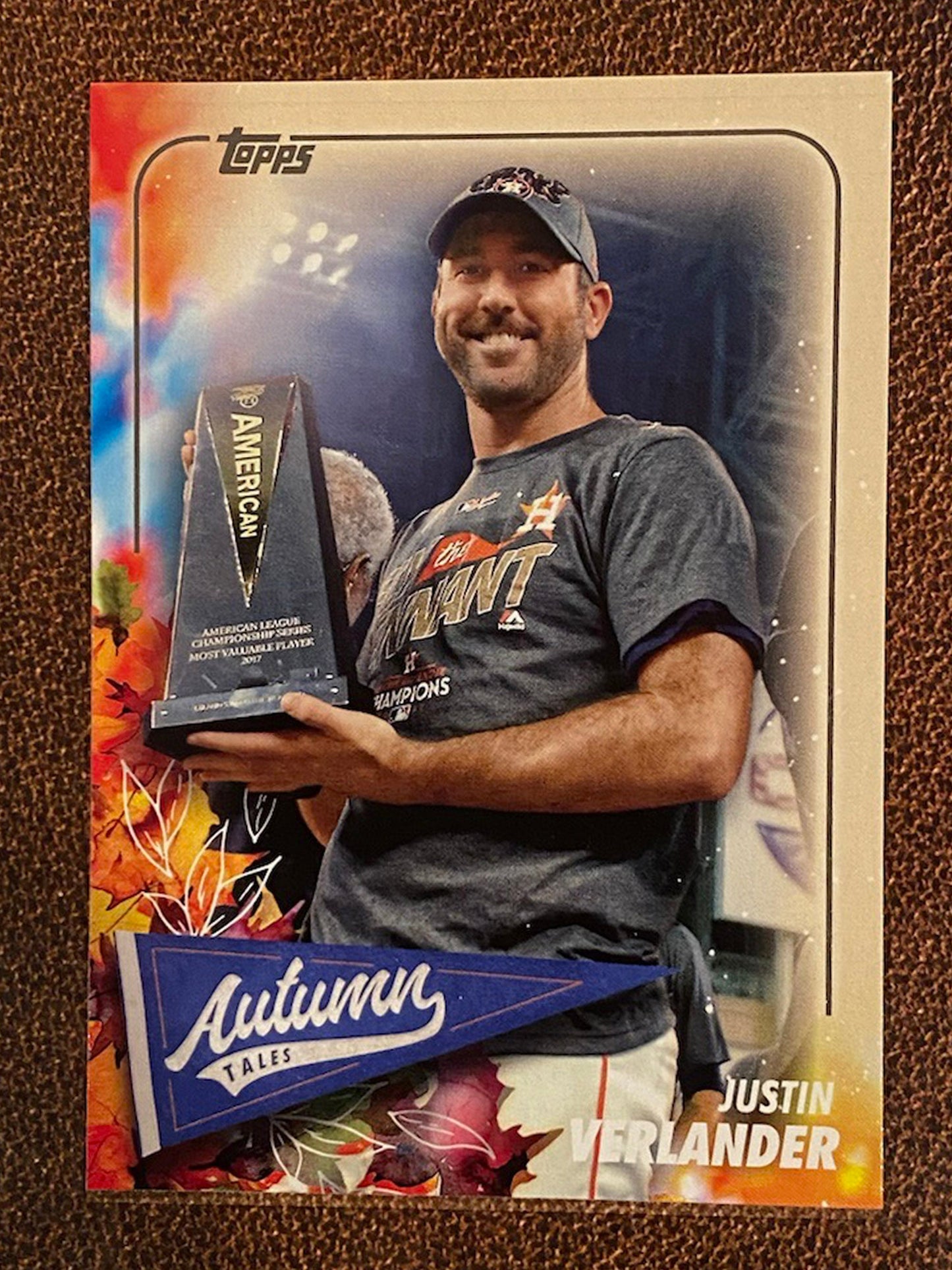 Justin Verlander - 2024 Topps Update - Autumn Tales - Astros