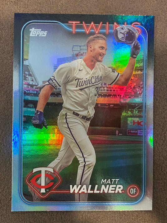 Matt Wallner - 2024 Topps Series 1 - Rainbow Foil - Twins