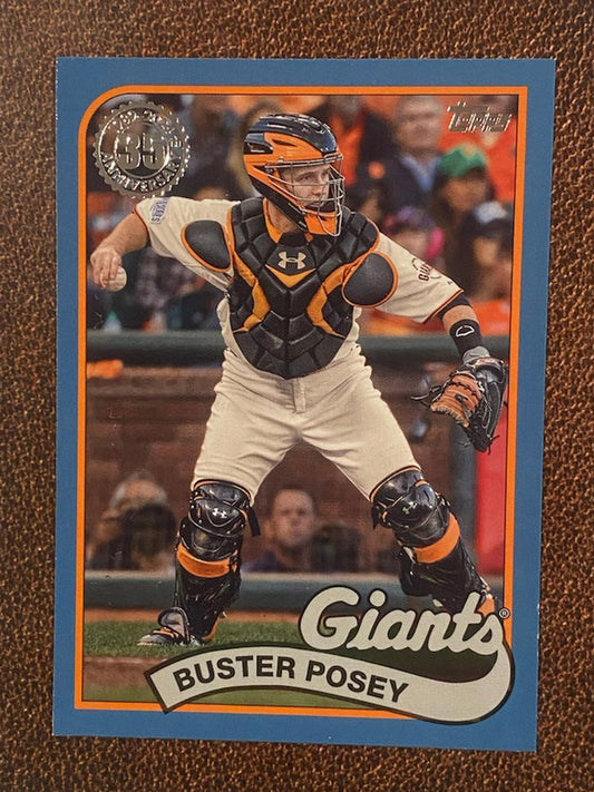 Buster Posey - 2024 Topps -1989 Insert Blue - Giants
