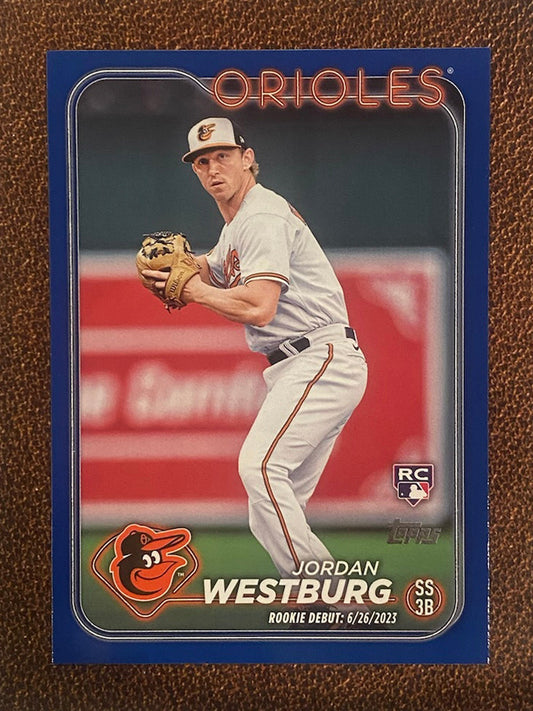 Jordan Westburg - 2024 Topps Update - Blue - Orioles