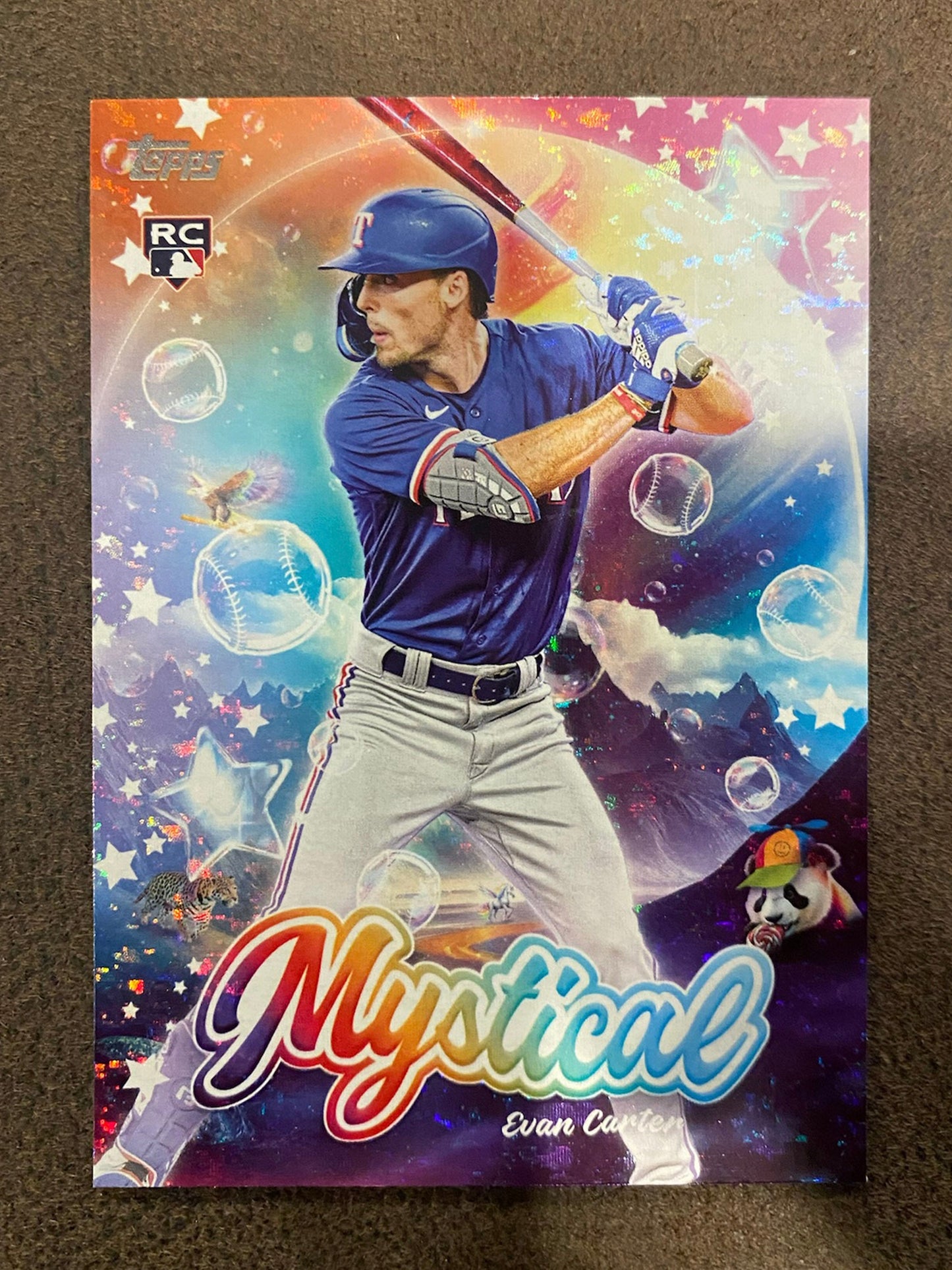 Evan Carter - 2024 Topps Update - Mystical - Rangers