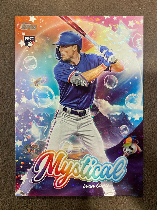 Evan Carter - 2024 Topps Update - Mystical - Rangers