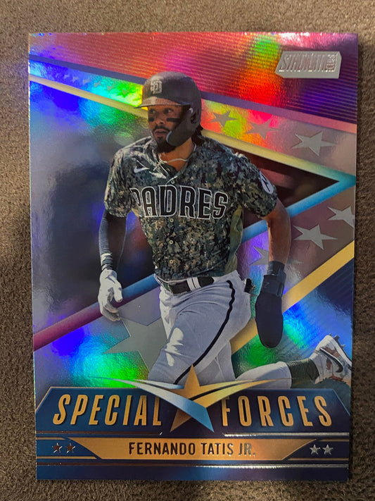 Fernando Tatis Jr. - 2024 Topps Stadium Club - Special Forces - Padres