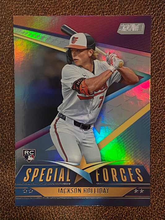Jackson Holliday - 2024 Topps Stadium Club - Special Forces - Orioles