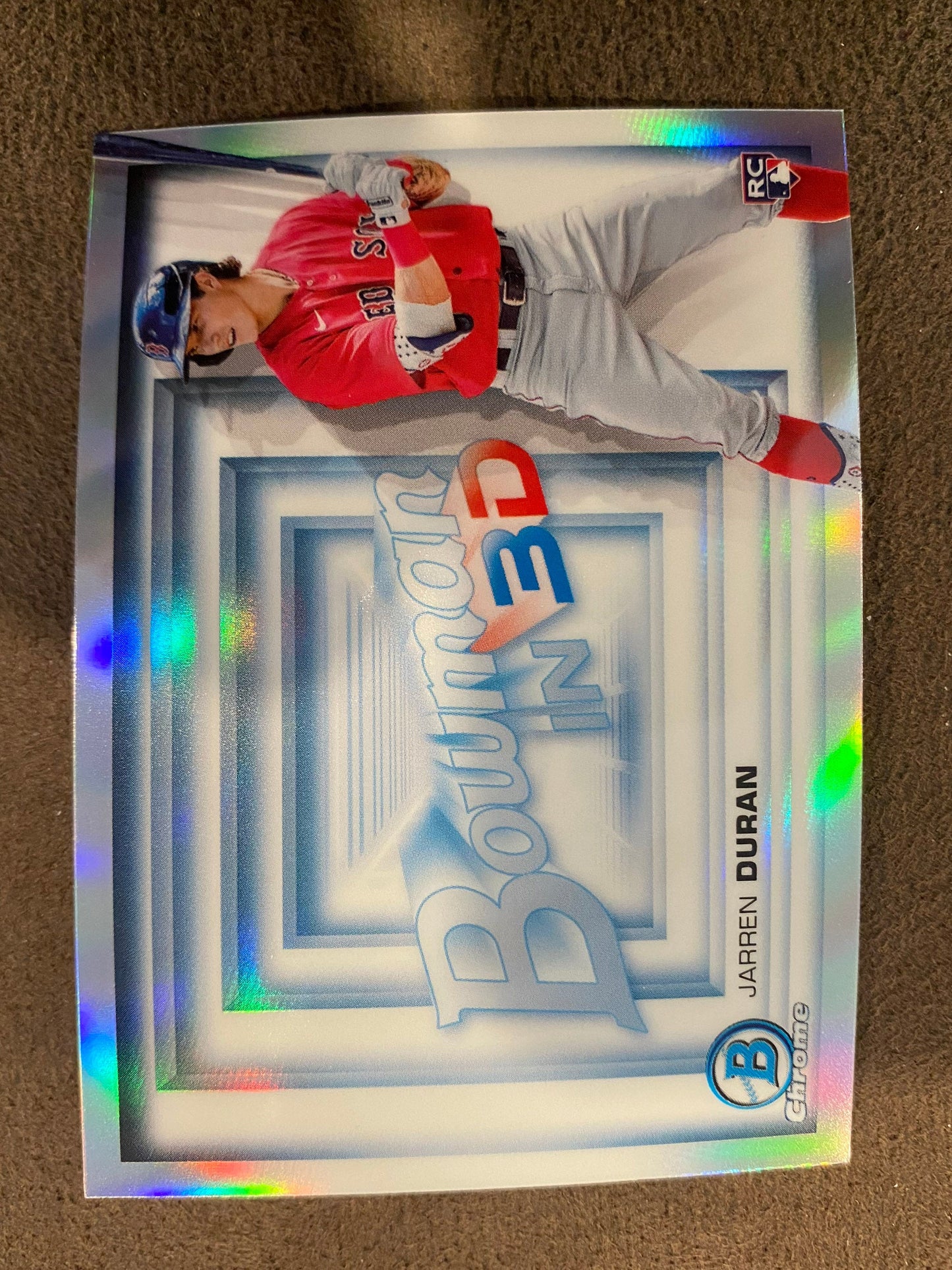 Jarren Duran - 2022 Bowman - Bowman in 3D Refractor - Red Sox