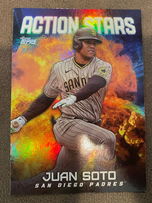 Juan Soto - 2023 Topps Update - Action Stars - Padres