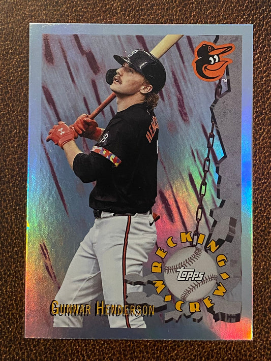 Gunnar Henderson - 2024 Topps Archives - 1996 Wrecking Crew - Orioles