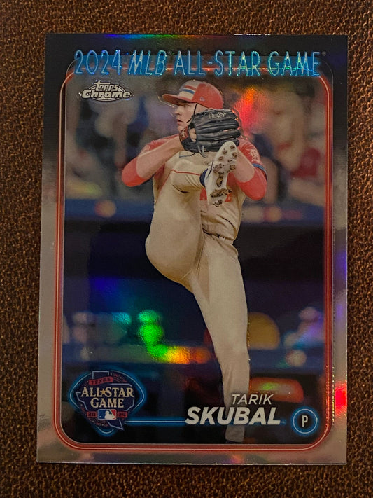 Tarik Skubal - 2024 Topps Chrome Update - All-Star Game Refractor - Tigers