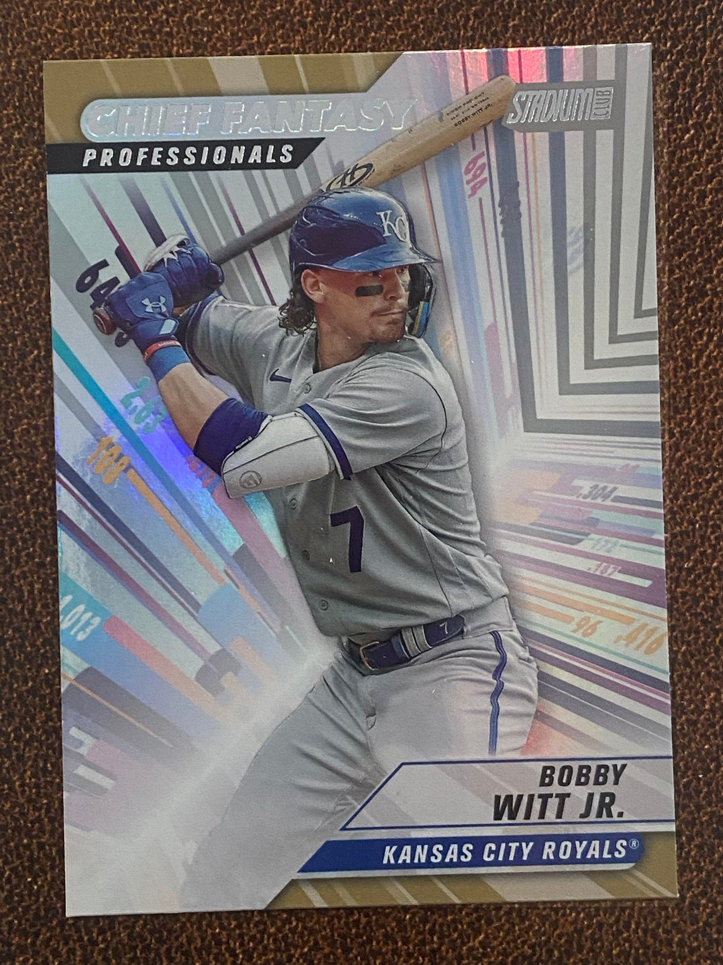 Bobby Witt Jr. - 2024 Topps Stadium Club - Chief Fanatasy - Royals