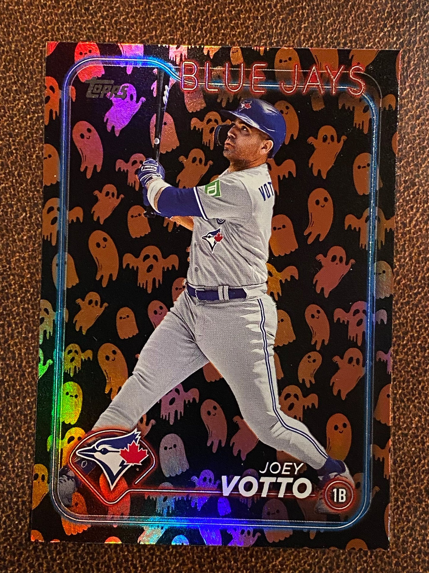 Joey Votto - 2024 Topps Update - Ultra Rare Ghost Parallel - Blue Jays
