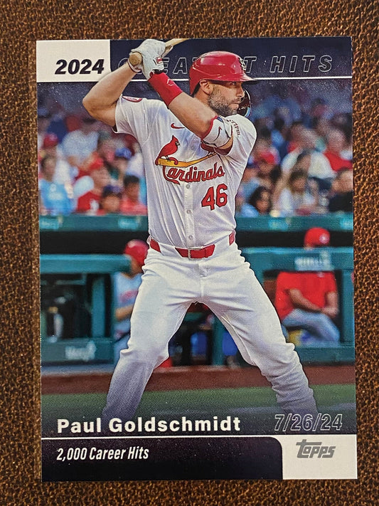 Paul Goldschmidt - 2025 Topps Series 1 - 2024 Greatest Hits - Cardinals