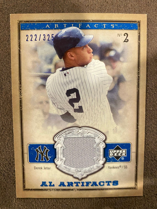 Derek Jeter - 2006 Upper Deck - Artifacts Game-Used RELIC /325 - Yankees