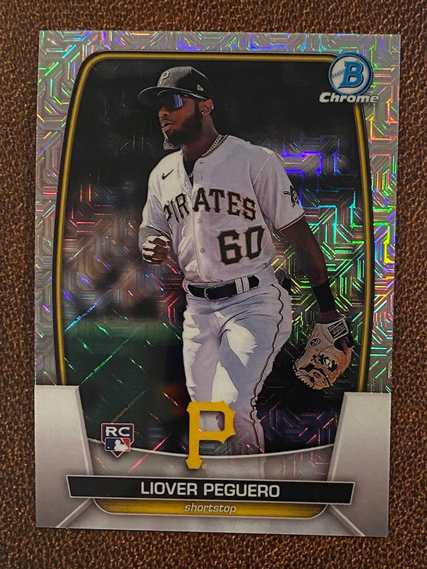 Liover Peguero - 2023 Bowman - Mega Box Mojo Refractor - Pirates