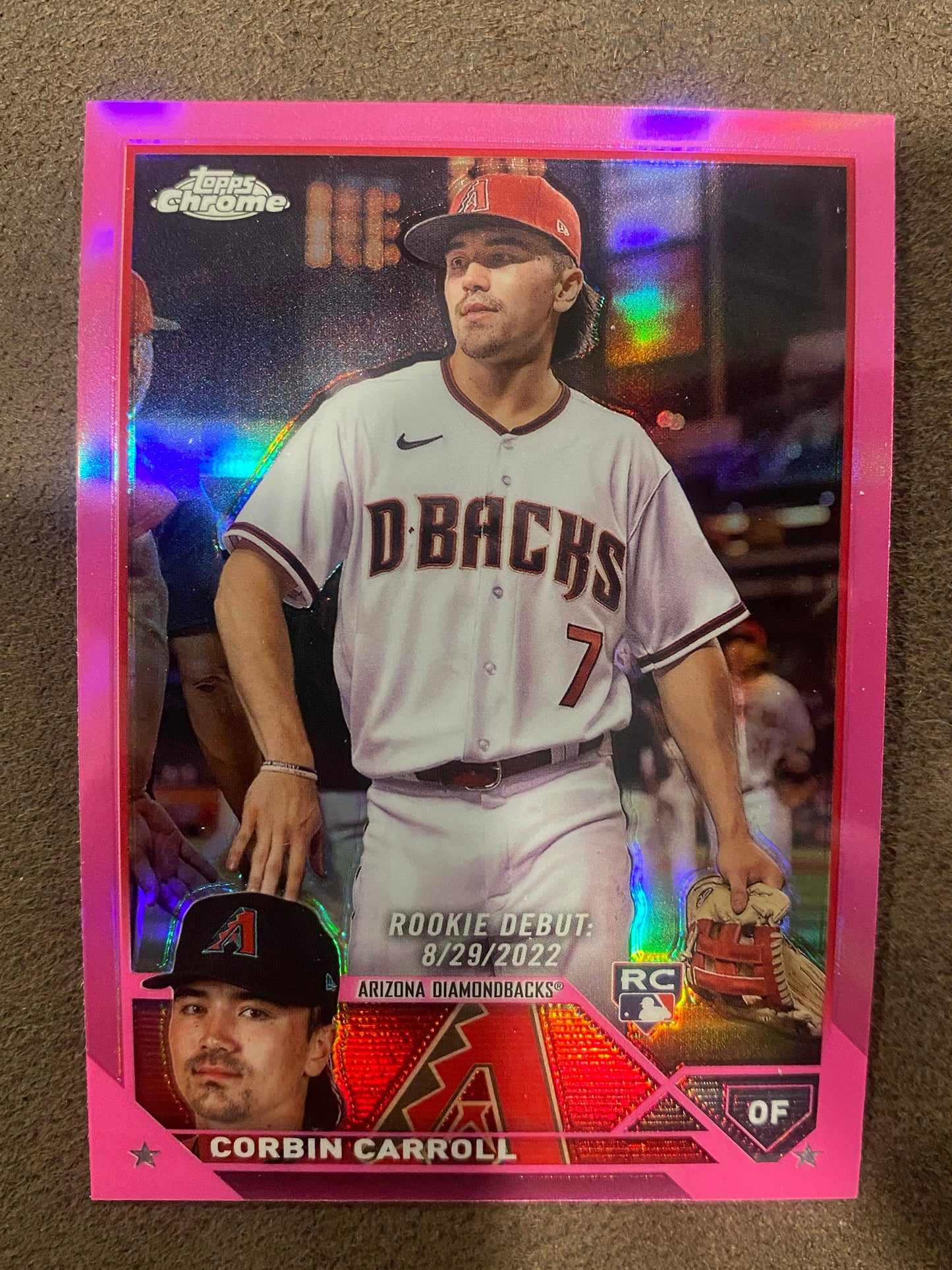 Corbin Carroll - 2023 Topps Chrome Update - Pink - Diamondbacks