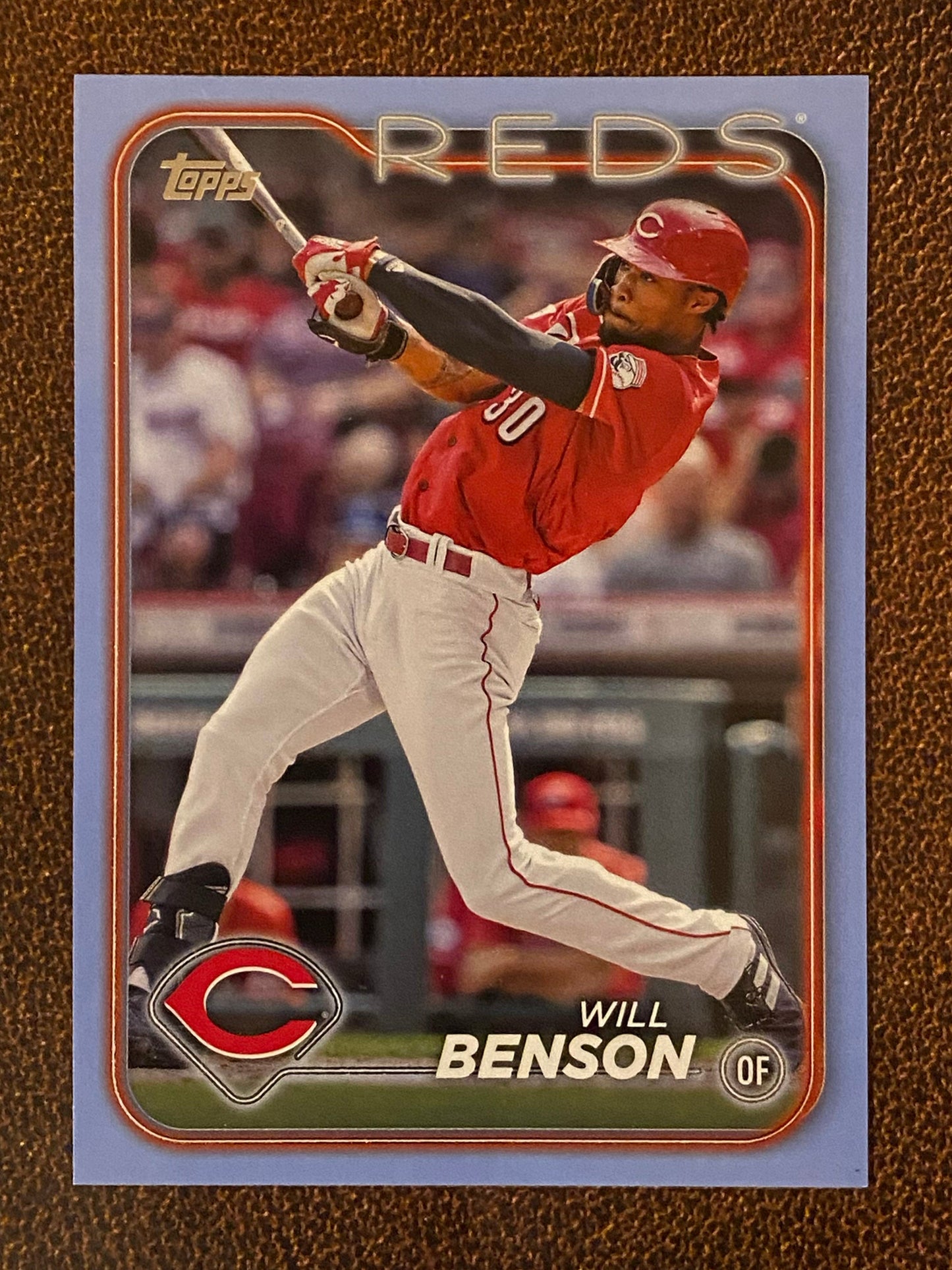 Will Benson - 2024 Topps Series 2 - Father's Day Parallel /50 - Reds