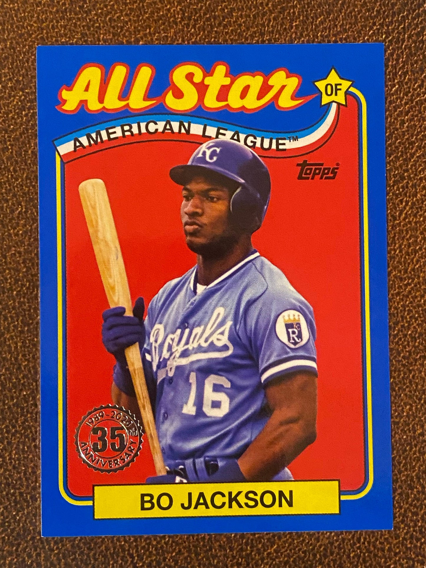 Bo Jackson - 2024 Topps Series 2 - 1989 All Star BLUE - Royals