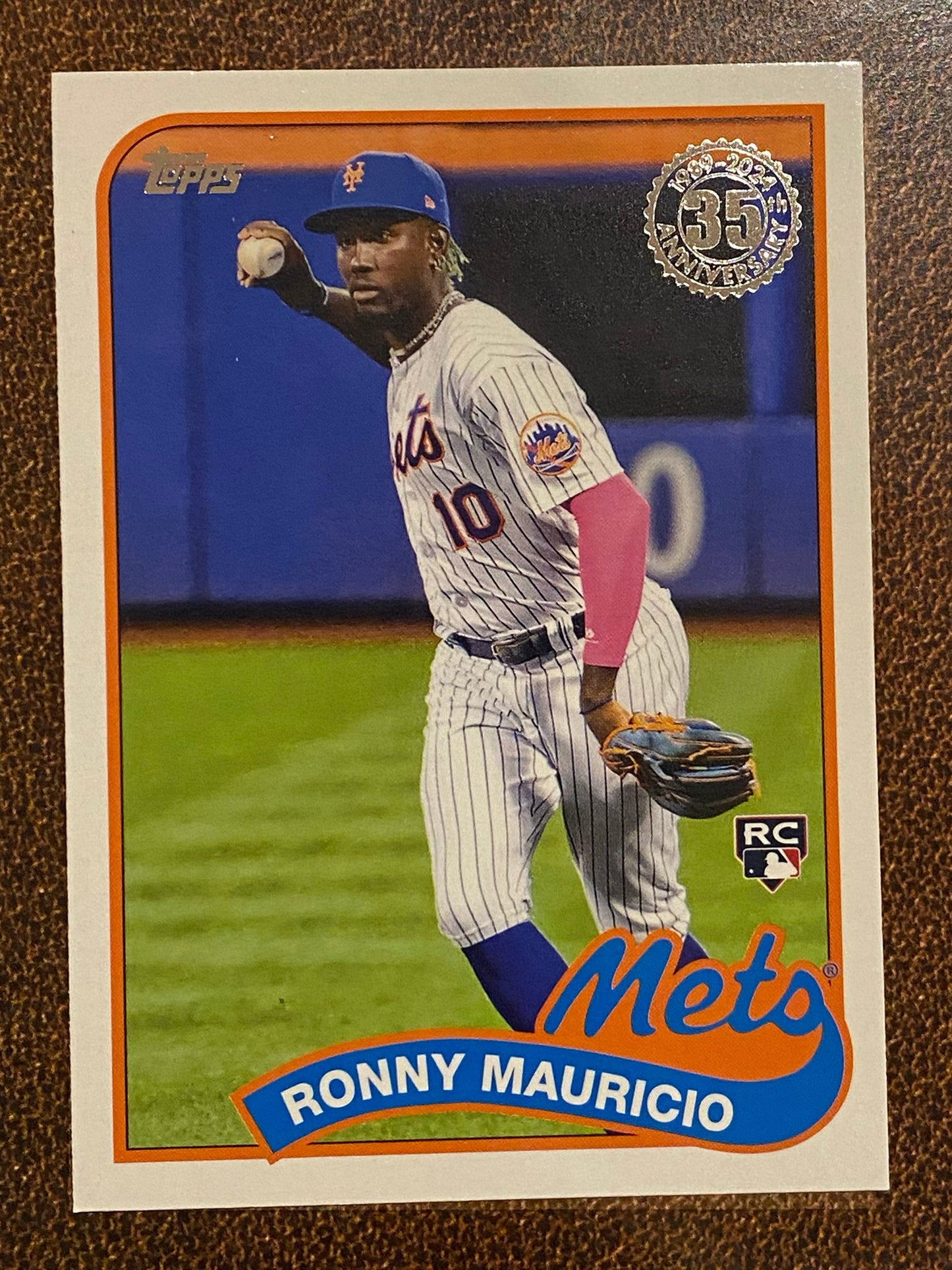 Ronny Mauricio - 2024 Topps Series1 - 1989 Inserts - Mets