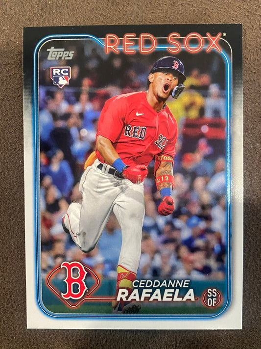 Ceddanne Rafaela - 2024 Topps Series 1 - Rookie base card - Red Sox