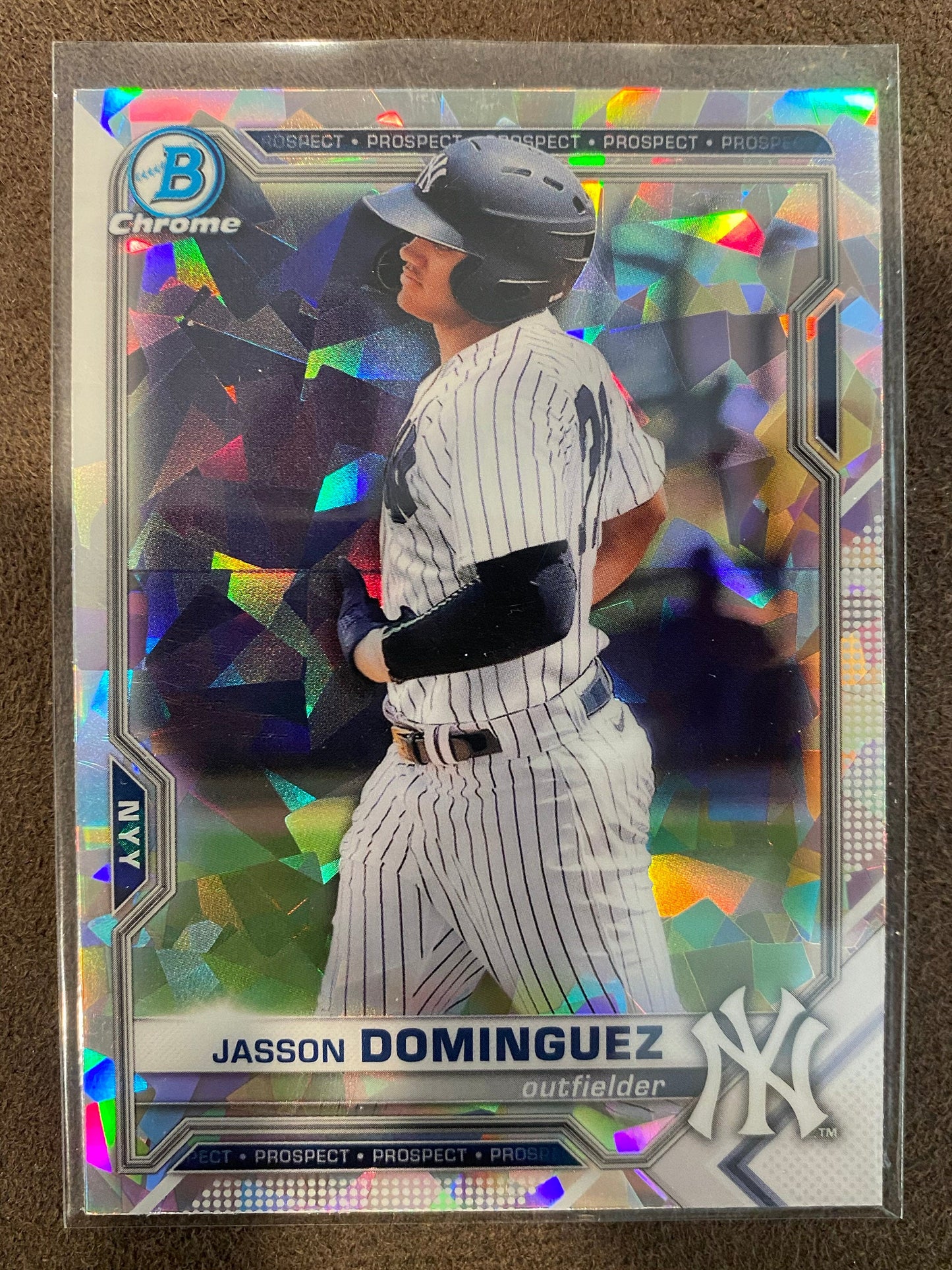 Jasson Dominguez - 2021 Bowman - Atomic Refractor - Yankees