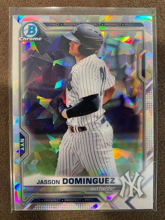 Jasson Dominguez - 2021 Bowman - Atomic Refractor - Yankees