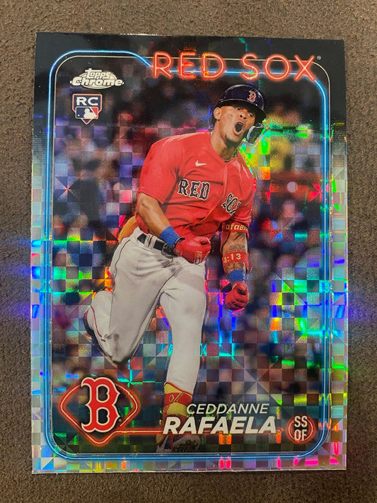 Ceddanne Rafaela - 2024 Topps Chrome - XFractor - Red Sox