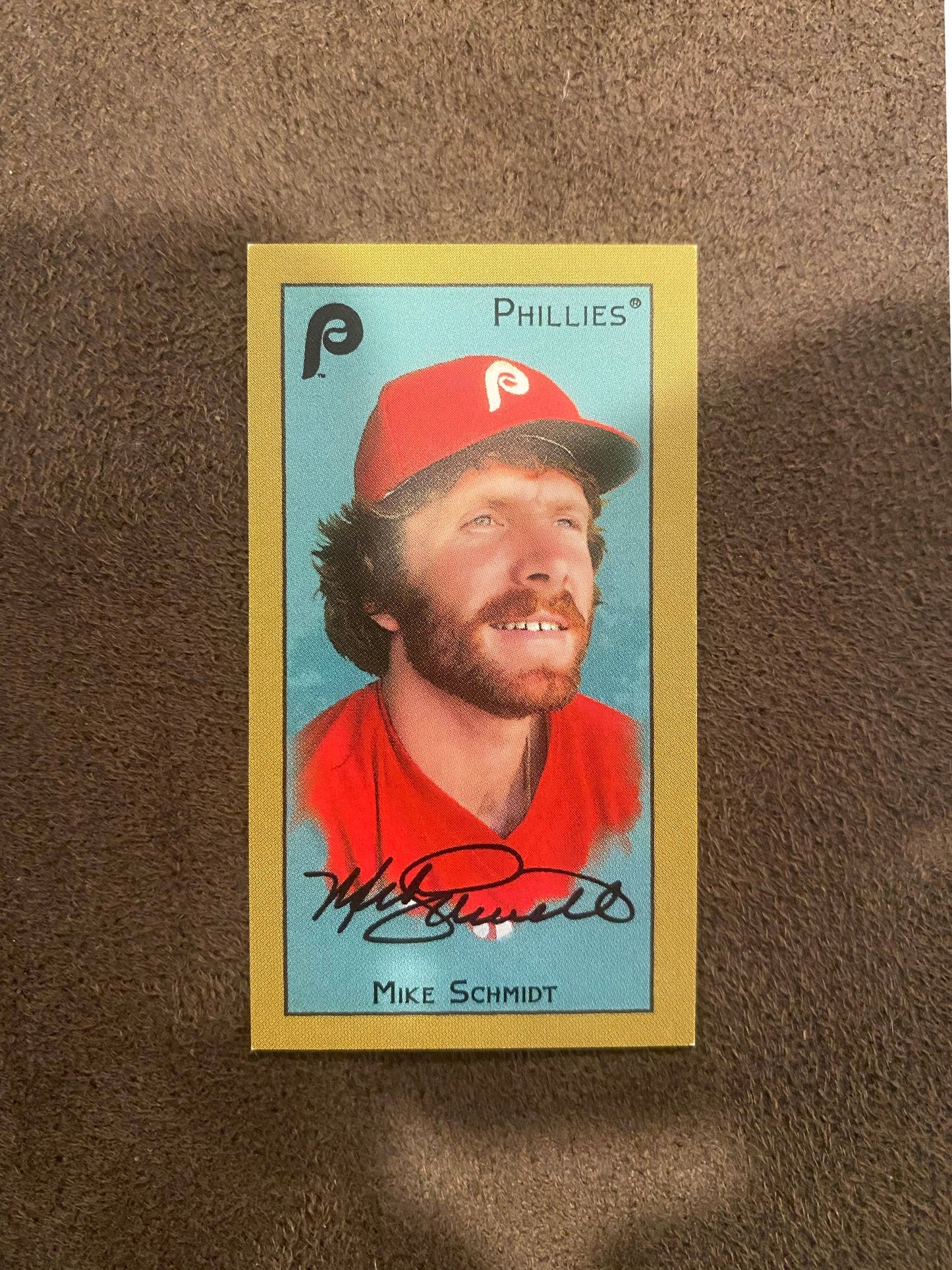 Mike Schmidt - 2025 Topps T205 Mini - Polar Bear Back (**Corner Whiting**) - Phillies