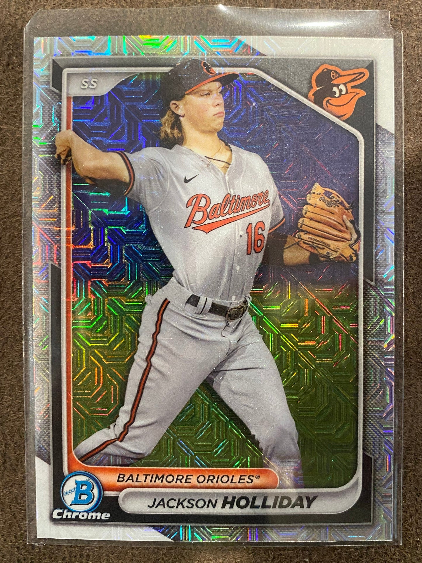 Jackson Holliday - 2024 Bowman Chrome - Mojo - Orioles