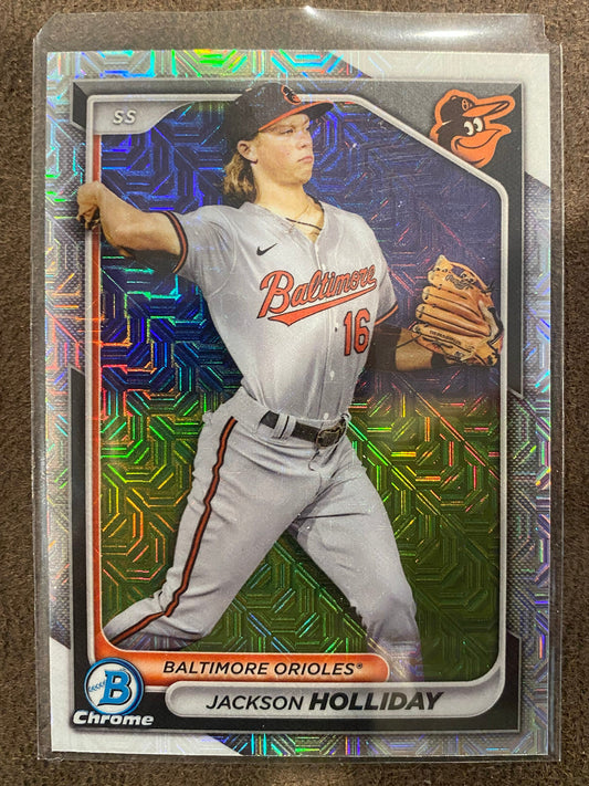 Jackson Holliday - 2024 Bowman Chrome - Mojo - Orioles
