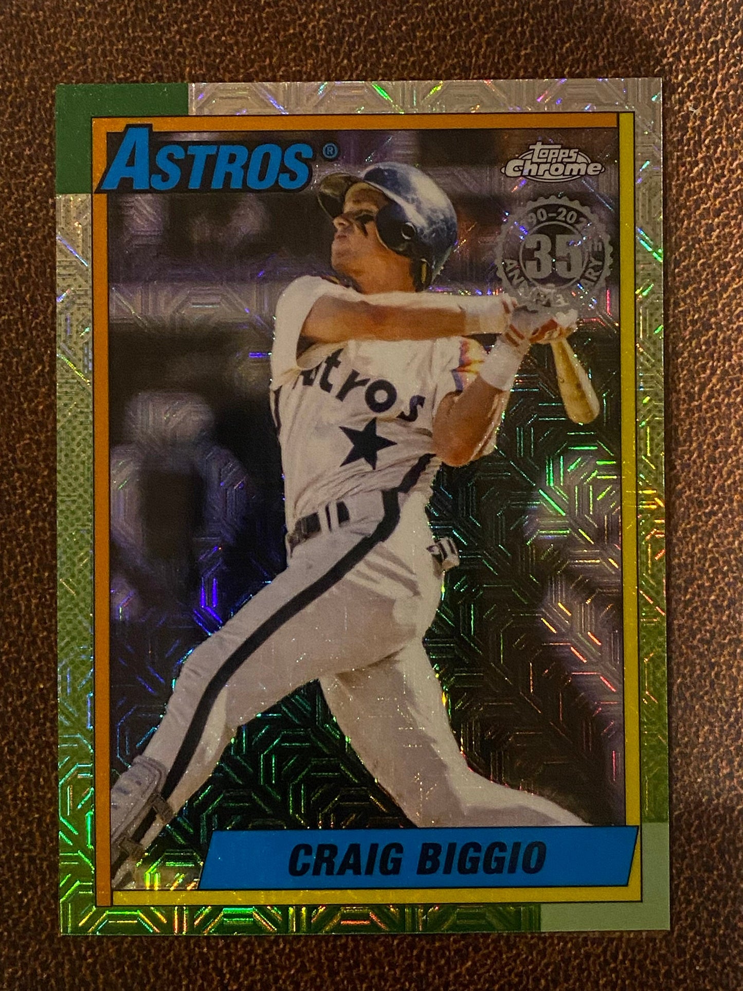 Craig Biggio - 2025 Topps Update - 1990 Mojo Refractor - Astros