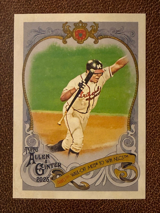 Andruw Jones - 2025 Allen & Ginter - Sweet Victory - Braves