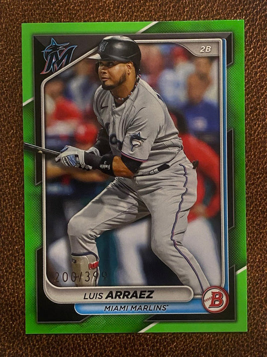 Luis Arraez - 2024 Bowman - Pink /175 - Marlins