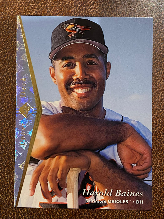 Harold Baines - 1995 Upper Deck SP - Silver Parallel - Orioles