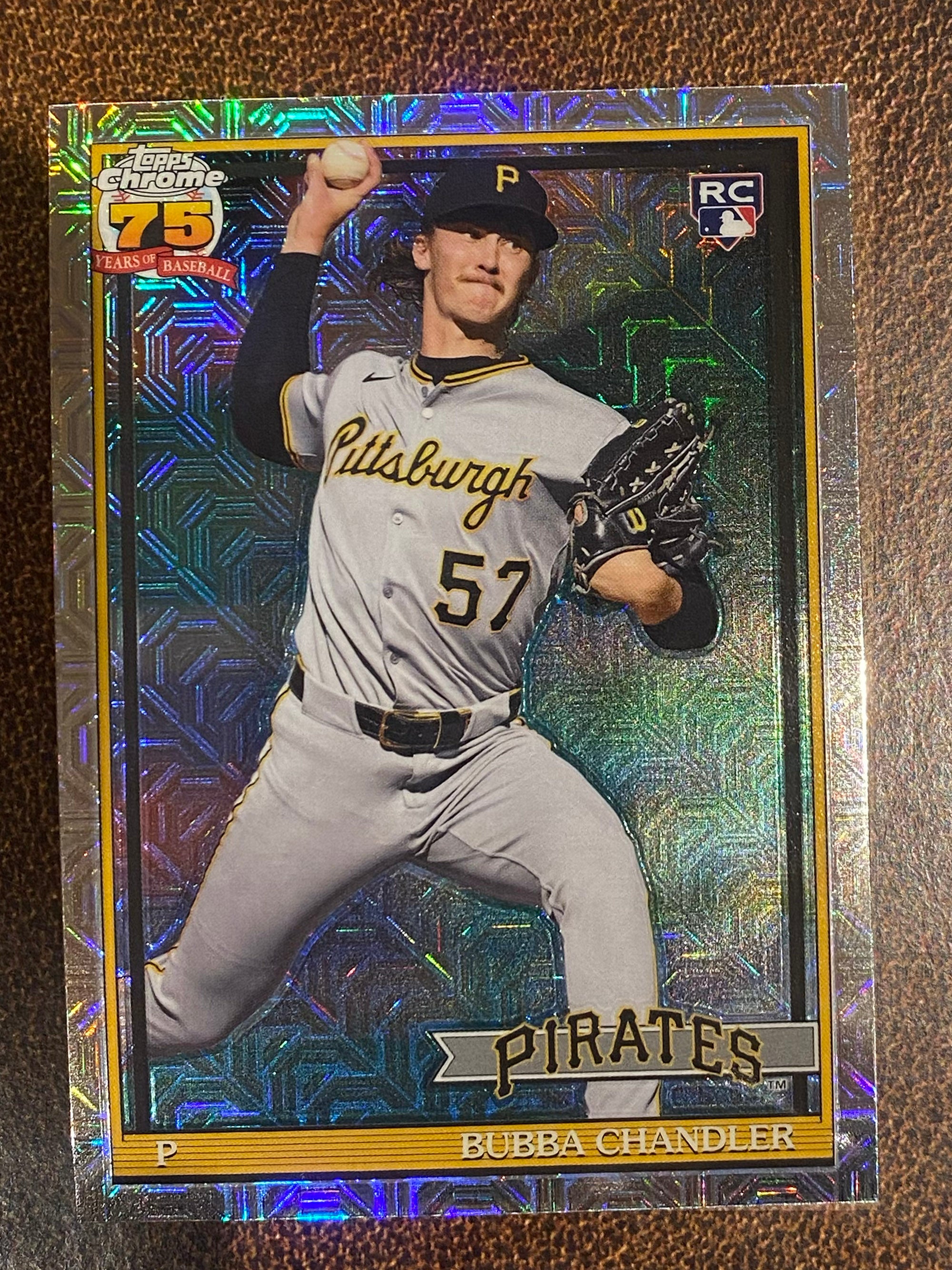 Bubba Chandler - 2026 Topps Series 1 - Mojo Refractor - Pirates ...