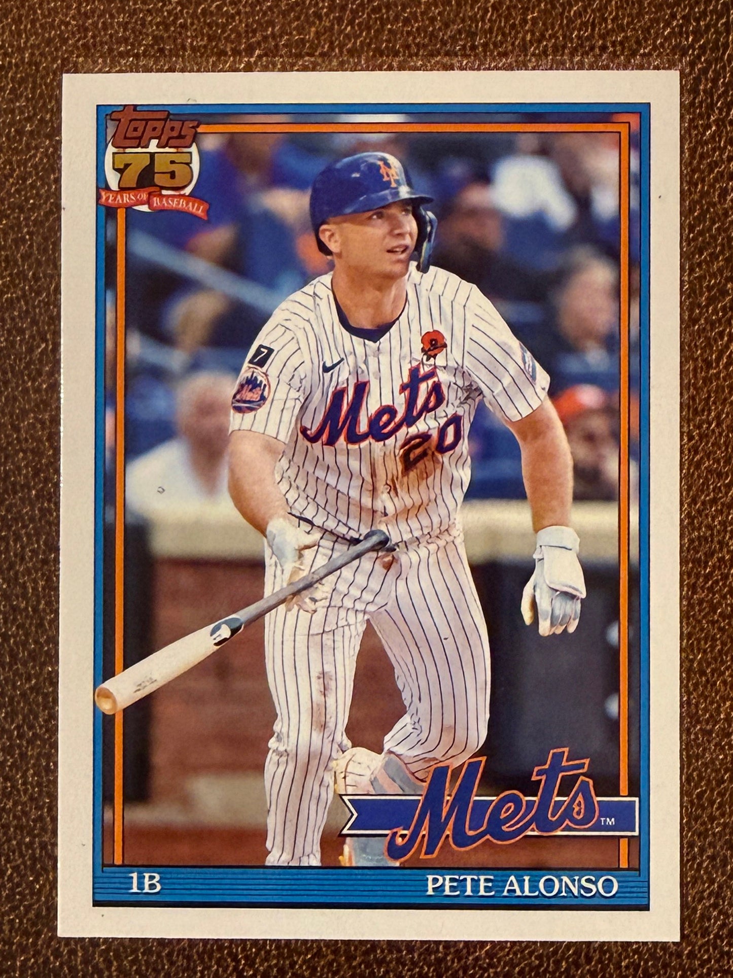 Pete Alonso - 2026 Topps Series 1 - 1991 Insert - Mets