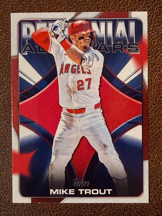 Mike Trout - 2026 Topps Series 1 - Perennial All Stars Insert - Angels