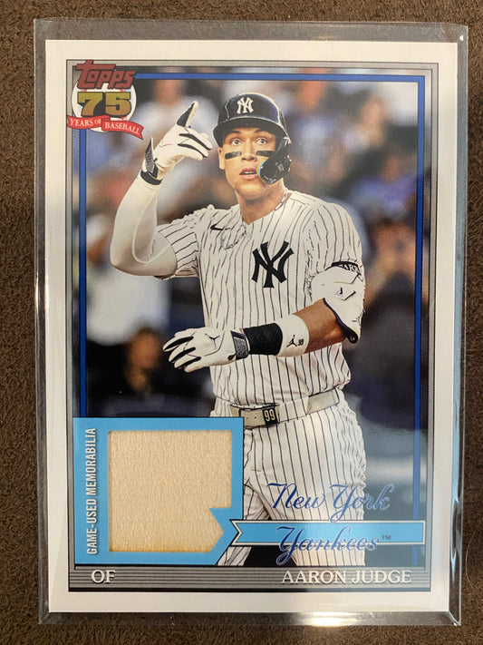 Aaron Judge - 2026 Topps Series 1 - 1991 RELIC - Yankees