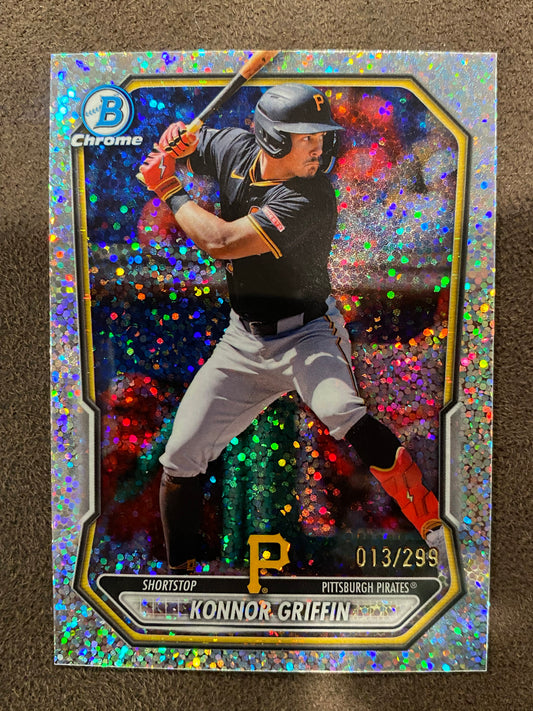 Konnor Griffin - 2026 Bowman - Speckle /299 - Pirates
