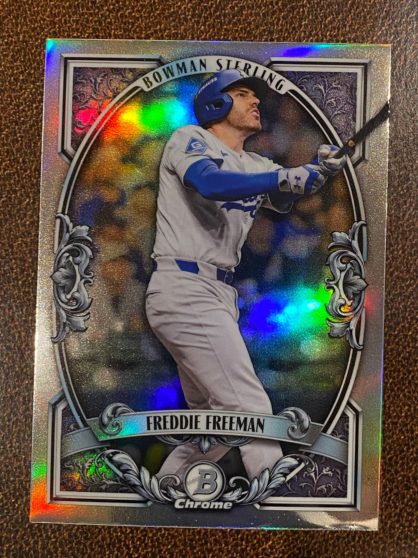 Freddie Freeman - 2026 Bowman - Bowman Sterling Insert - Dodgers