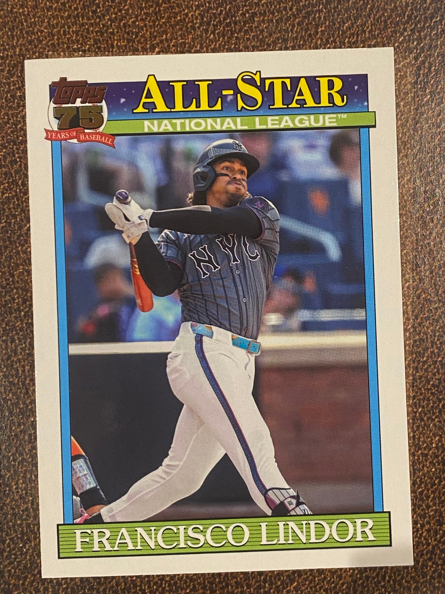 Francisco Lindor - 2026 Topps Series 2 - 1991 Topps All Stars - Mets