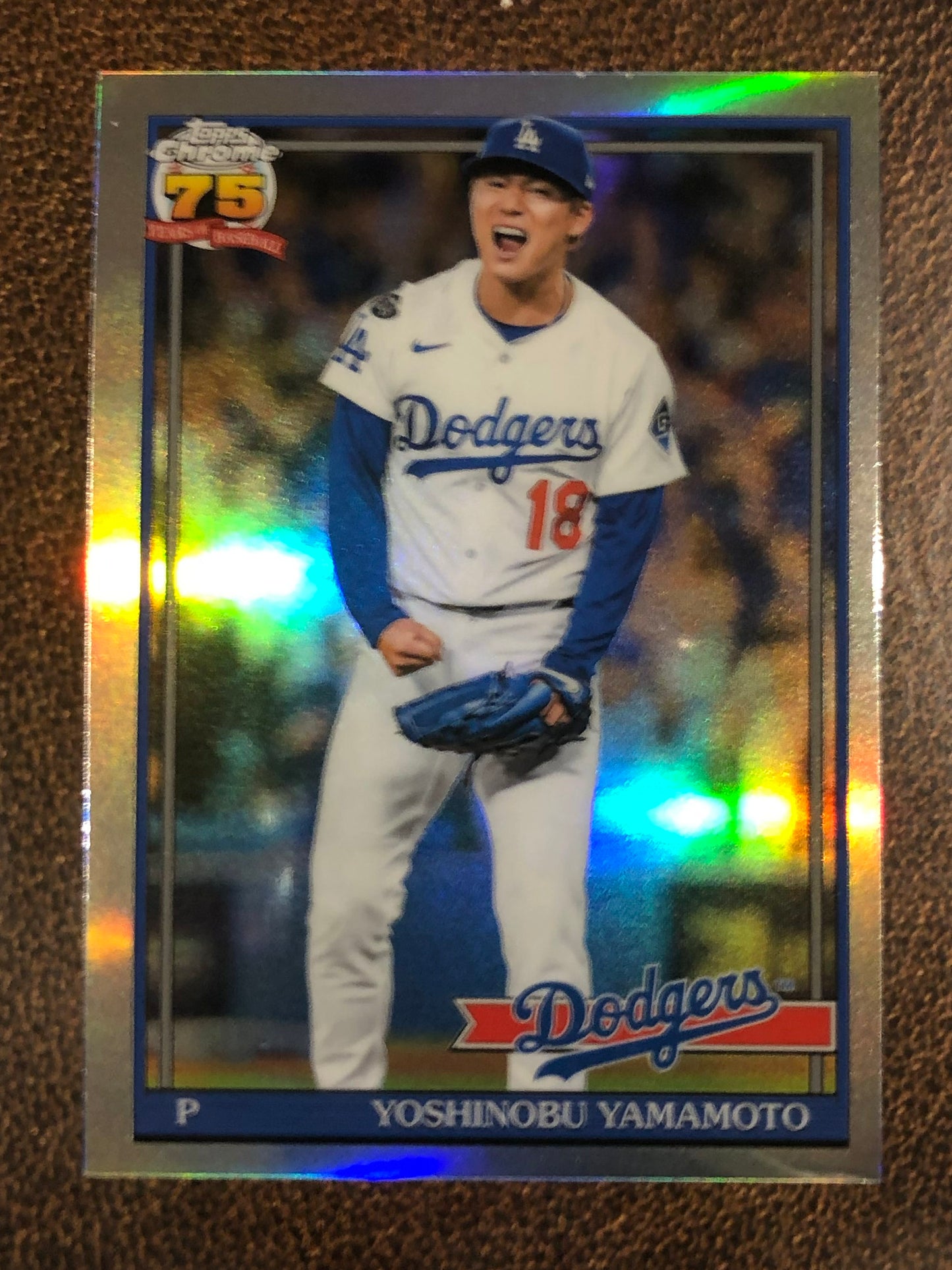 Yoshinobu Yamamoto - 2026 Topps Chrome - 1991 Insert - Dodgers
