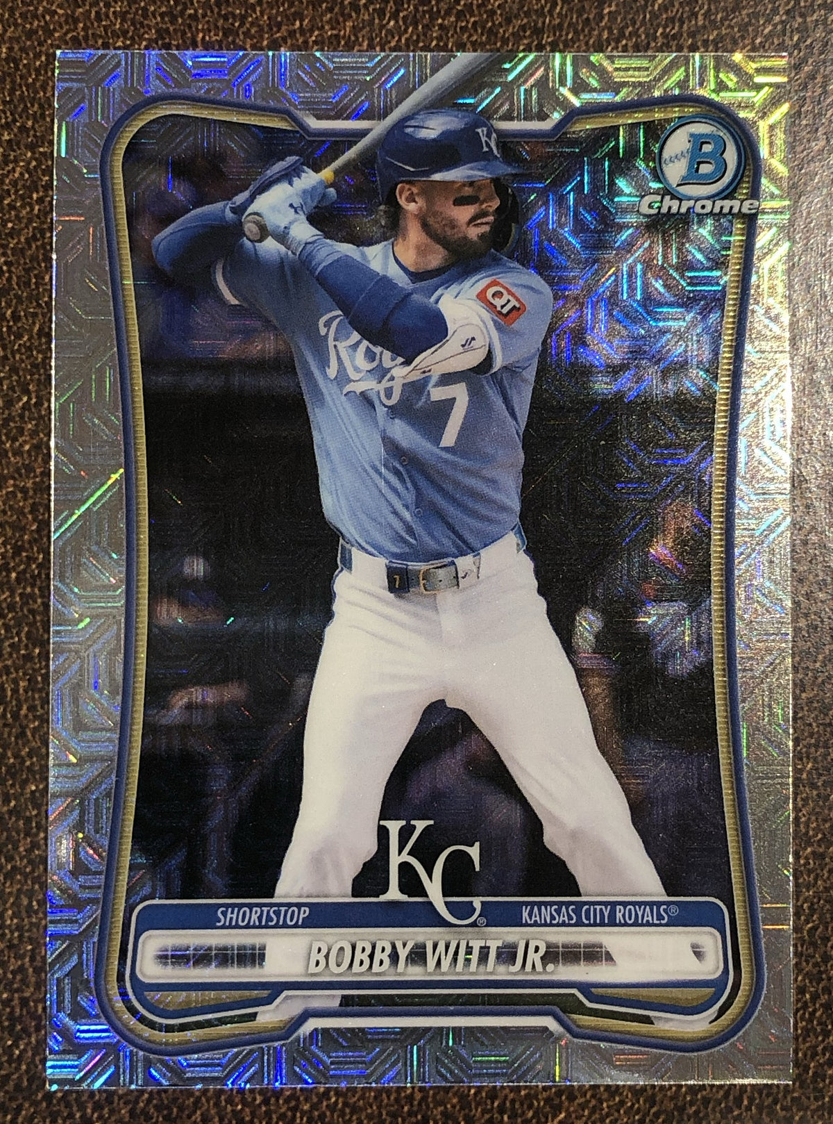 Bobby Witt Jr. - 2026 Bowman Chrome - MOJO - Royals
