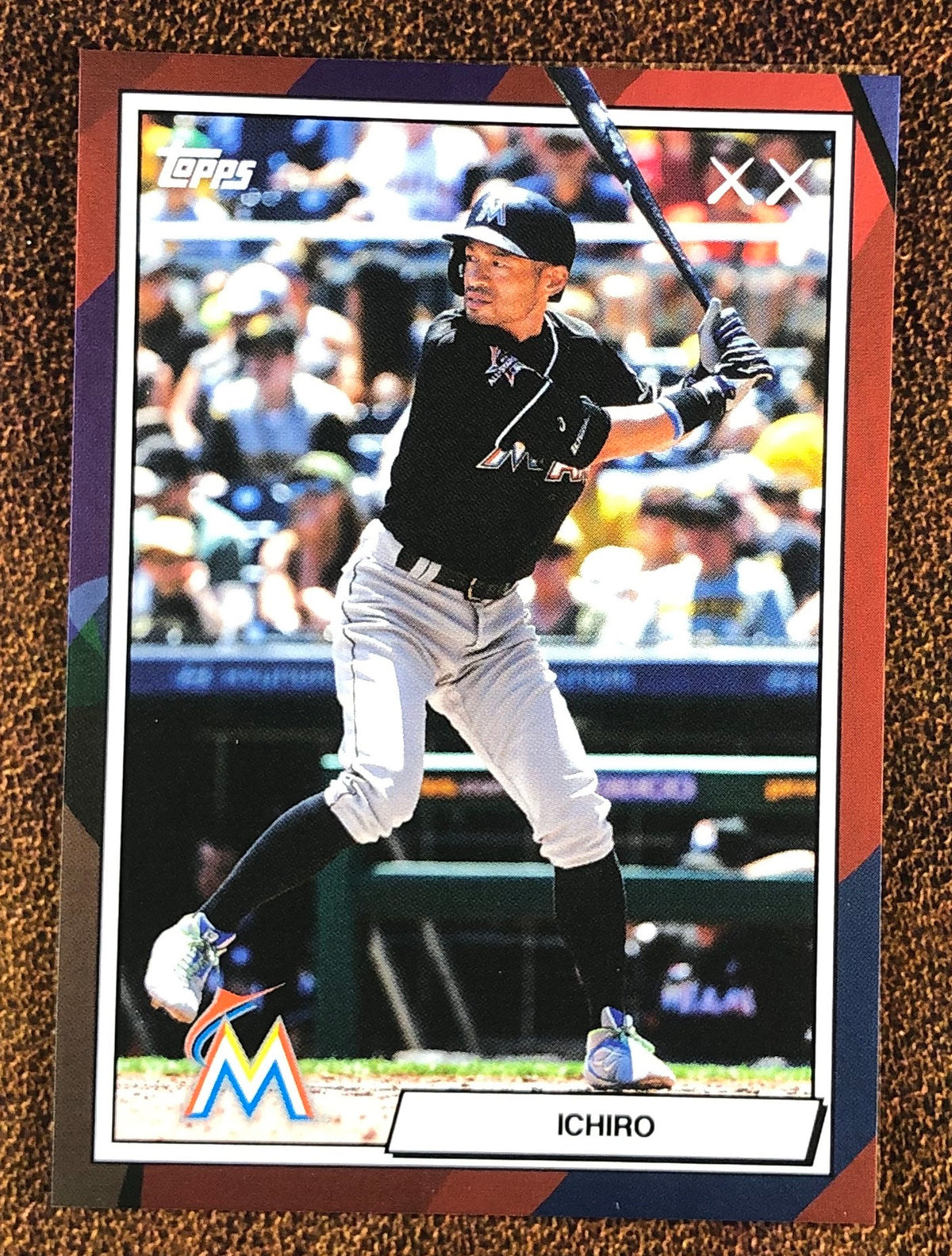 Ichiro Suzuki - 2026 Topps x KAWS - Base Card - Marlins