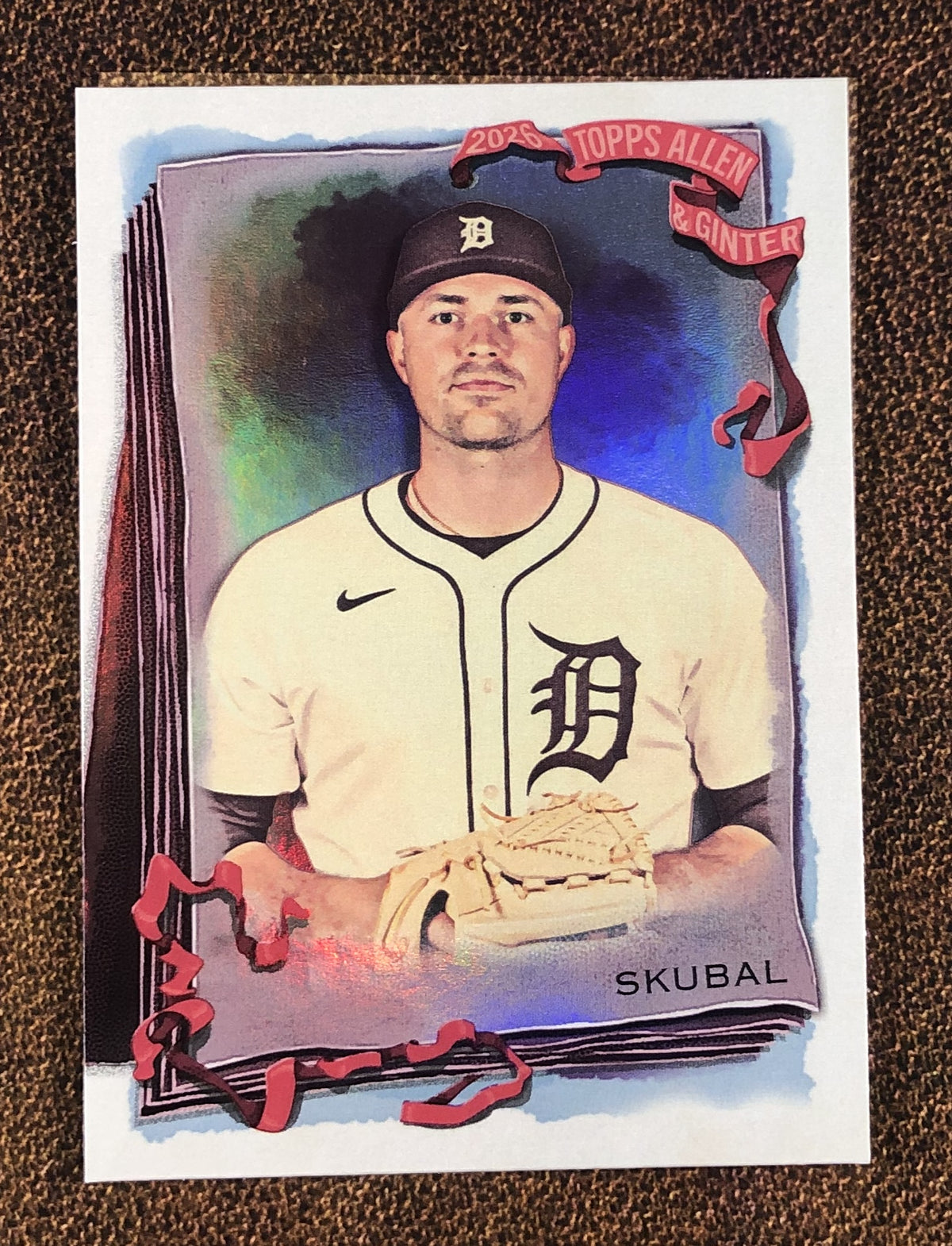 Tarik Skubal - 2026 Topps Allen & Ginter - Silver Portrait Foil - Tigers