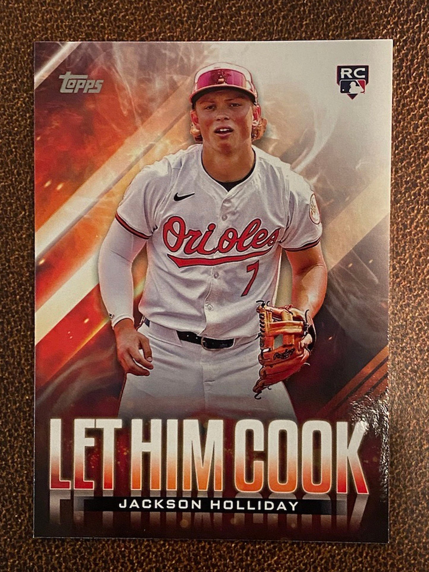 Jackson Holliday - 2024 Topps Update - Let Him Cook - Orioles