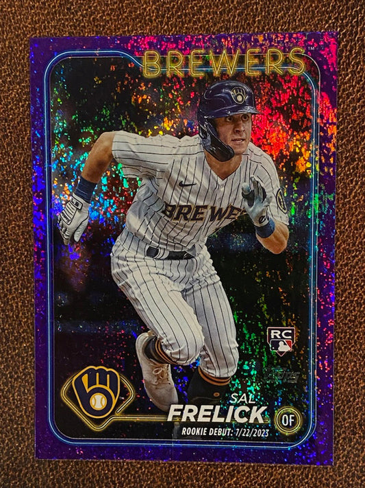 Sal Frelick - 2024 Topps Update - Purple /799 - Brewers