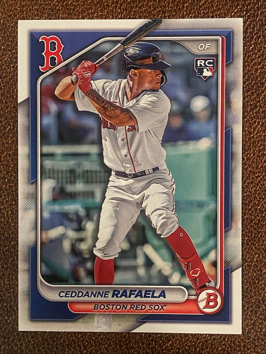 Ceddanne Rafaela - 2024 Bowman - Base Paper - Red Sox