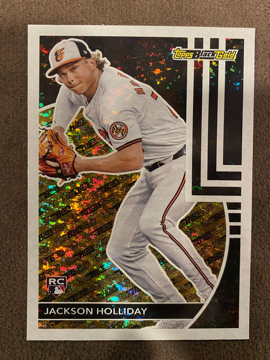 Jackson Holliday - 2024 Topps Update - Black Gold - Orioles